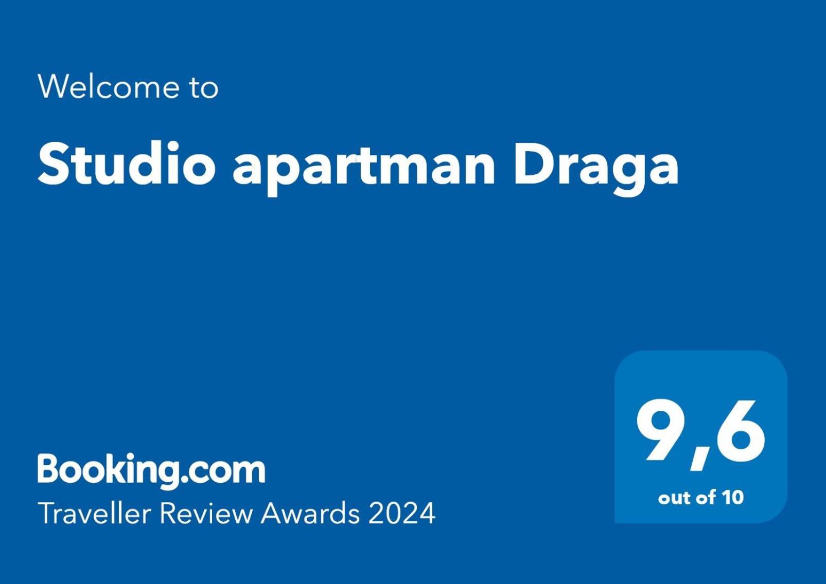 Studio Apartman Draga Velika Ludina エクステリア 写真